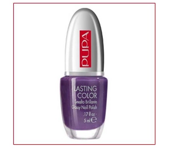 Vernis à Ongles Lasting Color Glamour Colors Purple 401 Pupa - Flacon 5ml