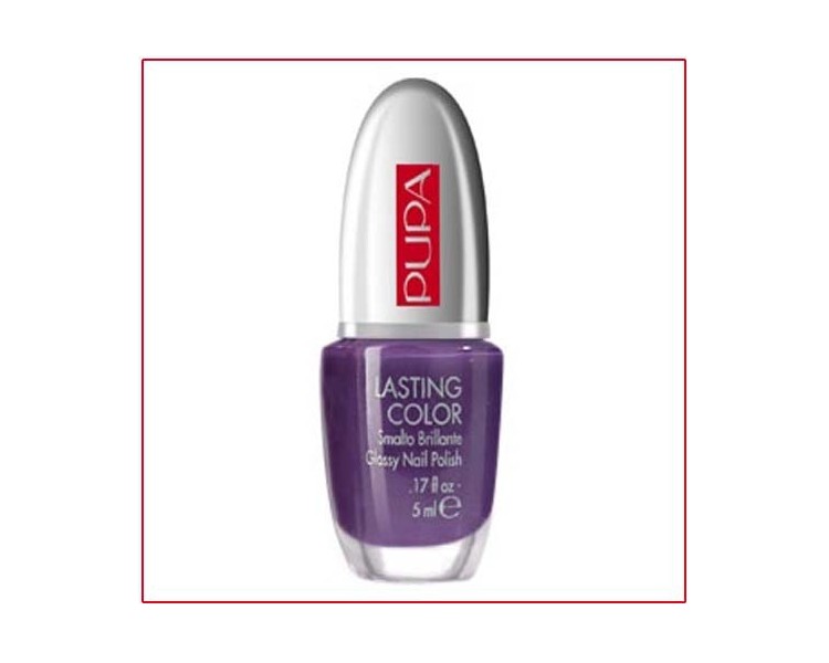 Vernis à Ongles Lasting Color Glamour Colors Purple 401 Pupa - Flacon 5ml