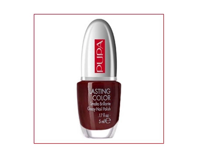 Vernis à Ongles Lasting Color Glamour Colors Red 604 Pupa - Flacon 5ml