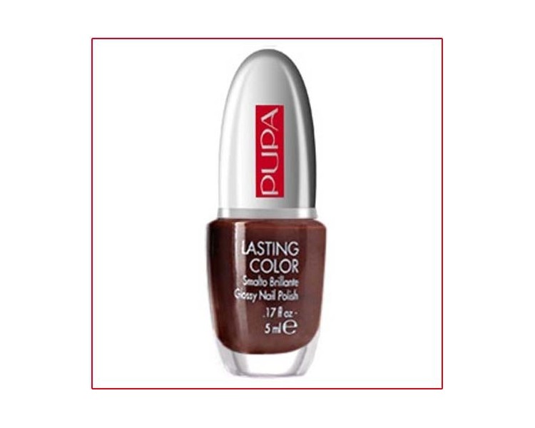 Vernis à Ongles Lasting Color Glamour Colors Dark Red 608 Pupa - Flacon 5ml